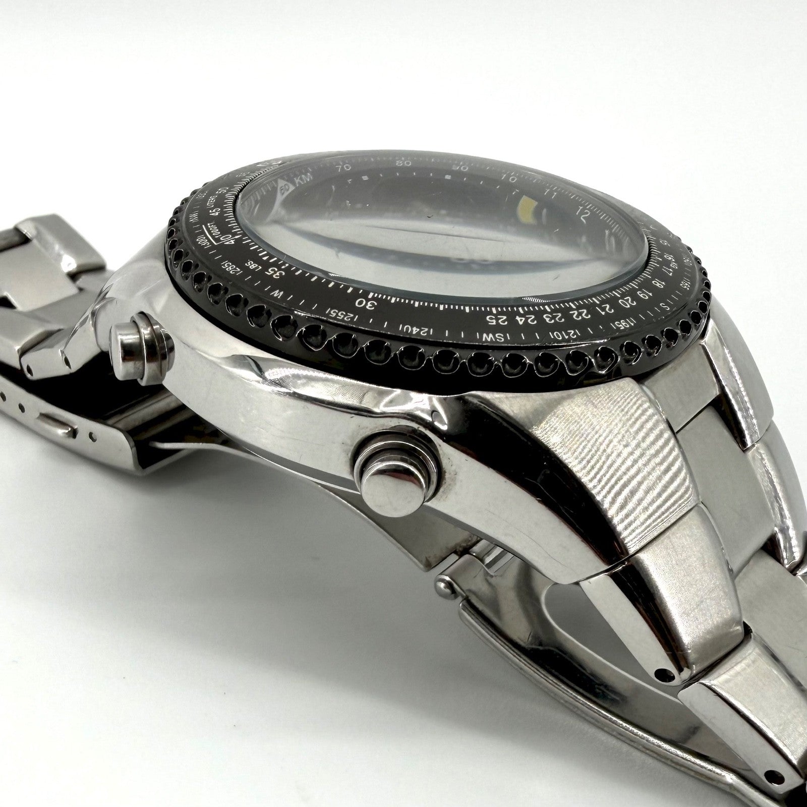 Pulsar NX14-X001 World Time Alarm Chronograph Watch – Analog Digital