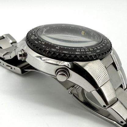 Pulsar NX14-X001 World Time Alarm Chronograph Watch – Analog Digital