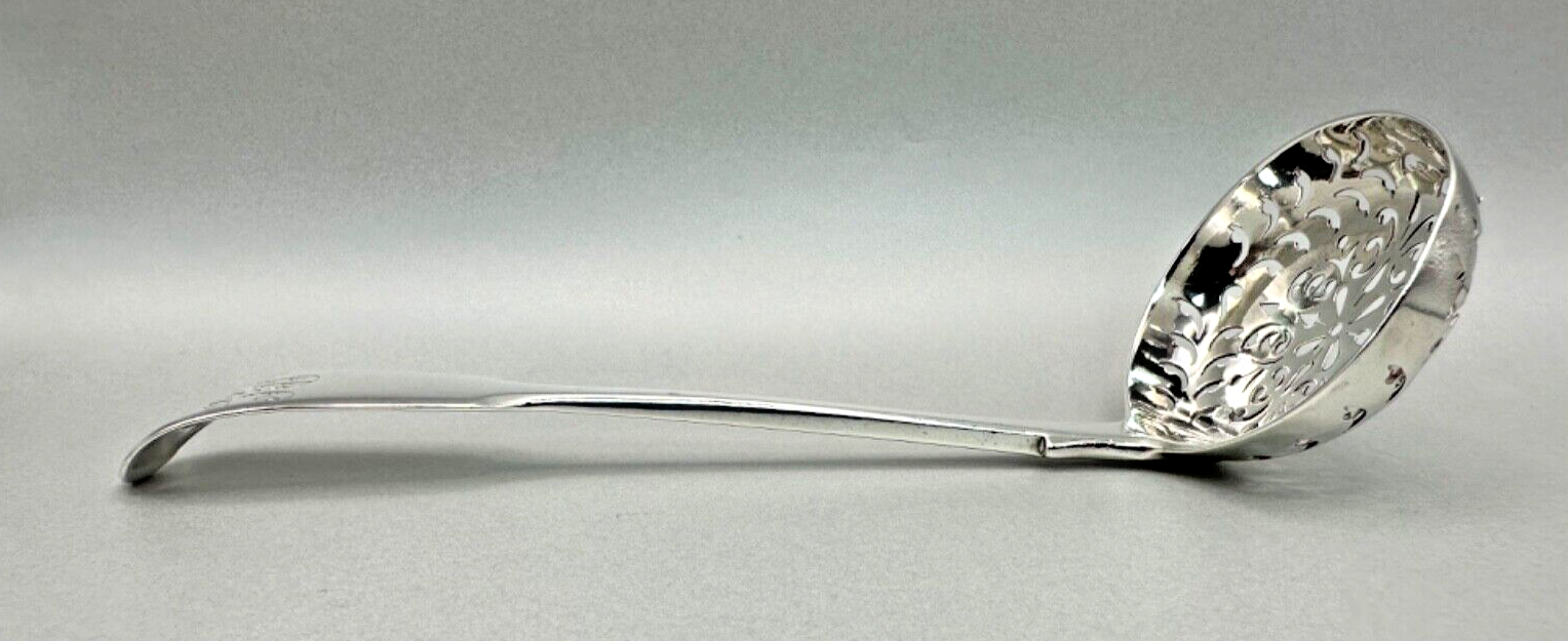 Antique Silver Pierced Sugar Sifter Ladle by John & Henry Lias, London 1837
