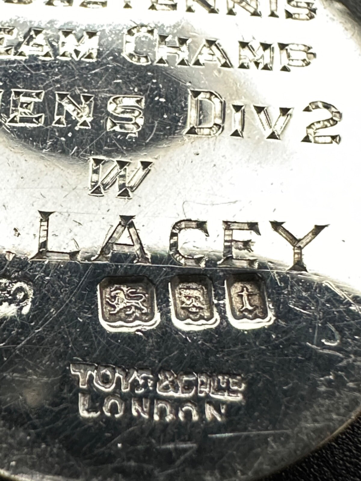 Vintage Silver Fob Pendant - Birmingham 1934 Toye & Co