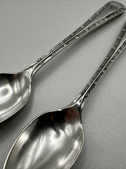 Pair of Antique Silver Plated Spoons