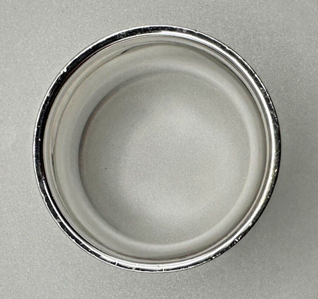 Antique Sterling Silver Napkin Ring - Sheffield 1875 - James Dixon & Sons