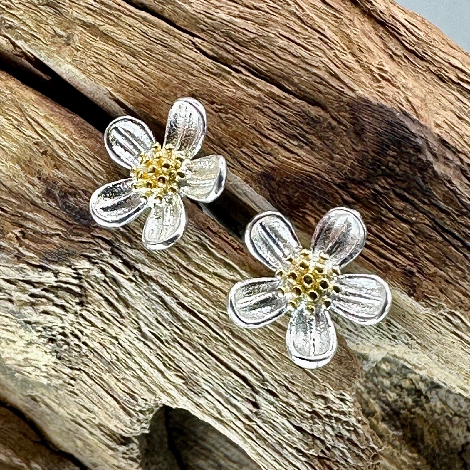 925 Sterling Silver Stud Earrings - Various Designs
