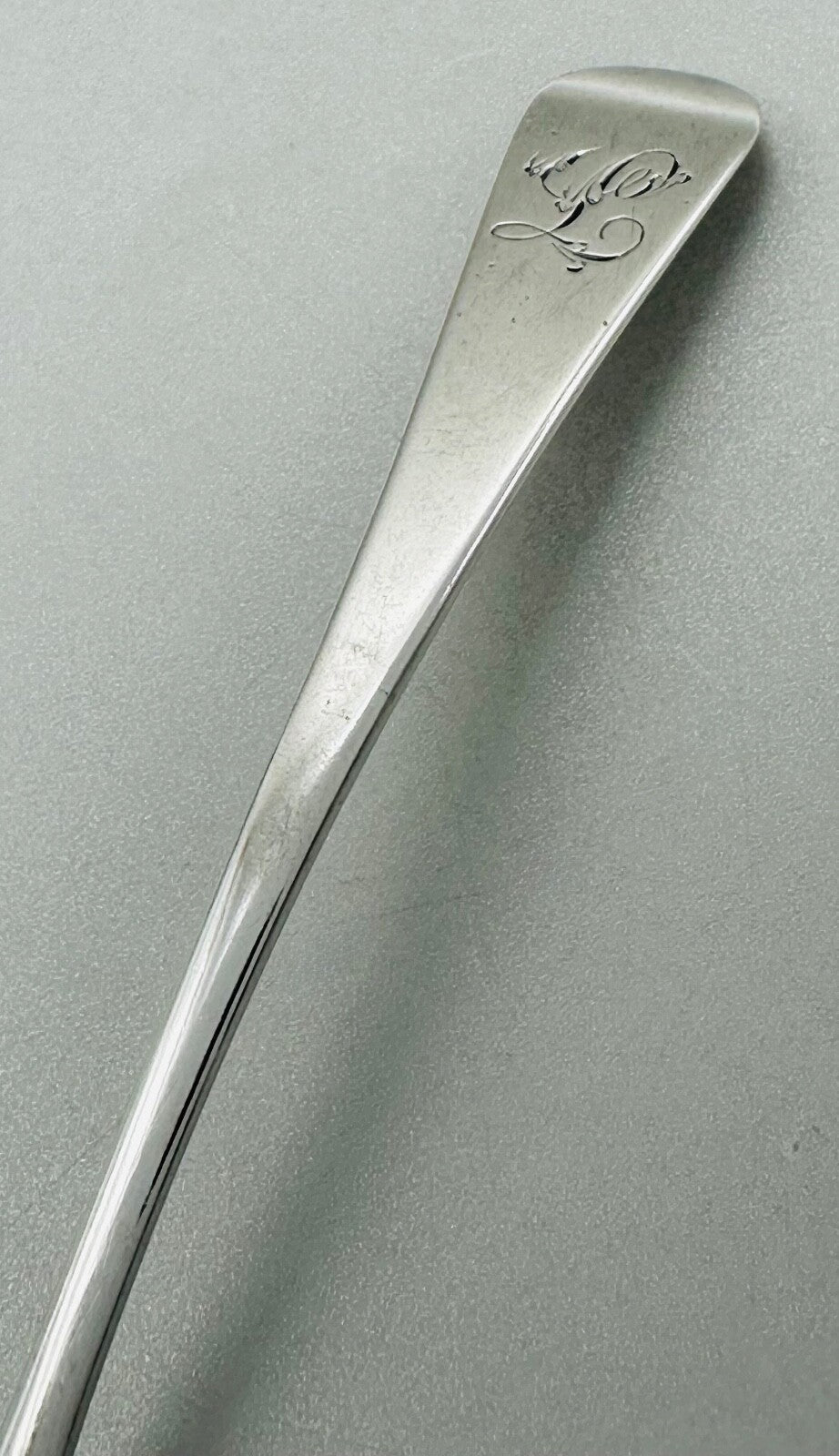 Antique Sterling Silver Salt Spoon by John Lias – London 1806