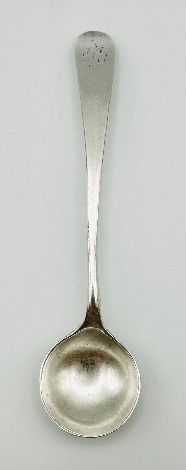Antique Solid Silver Salt Spoon – Hallmarked London 1805