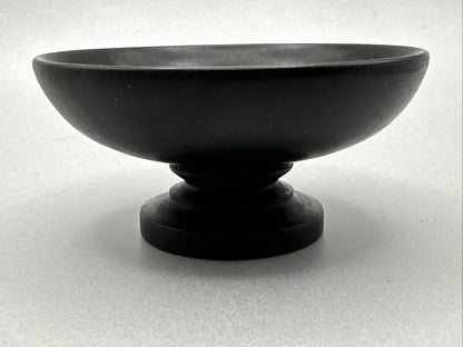 Antique Ebony & Silver Dish - London 1913 H F Daltrey & Co.