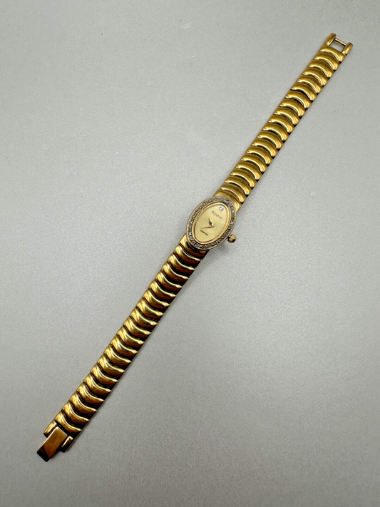 Accurist Diamond Ladies Wristwatch (Model LB 030G) for Spares or Repair