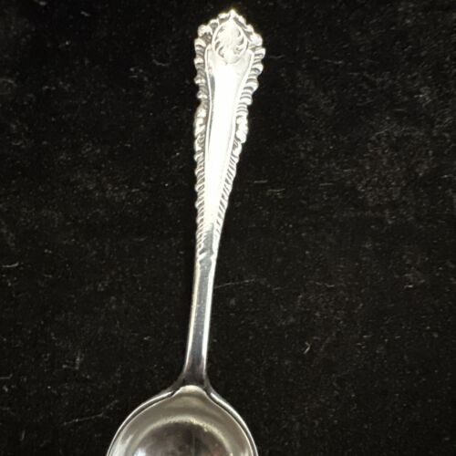 Antique Silver Salt Spoon - Birmingham Early 1900s Henry Williamson