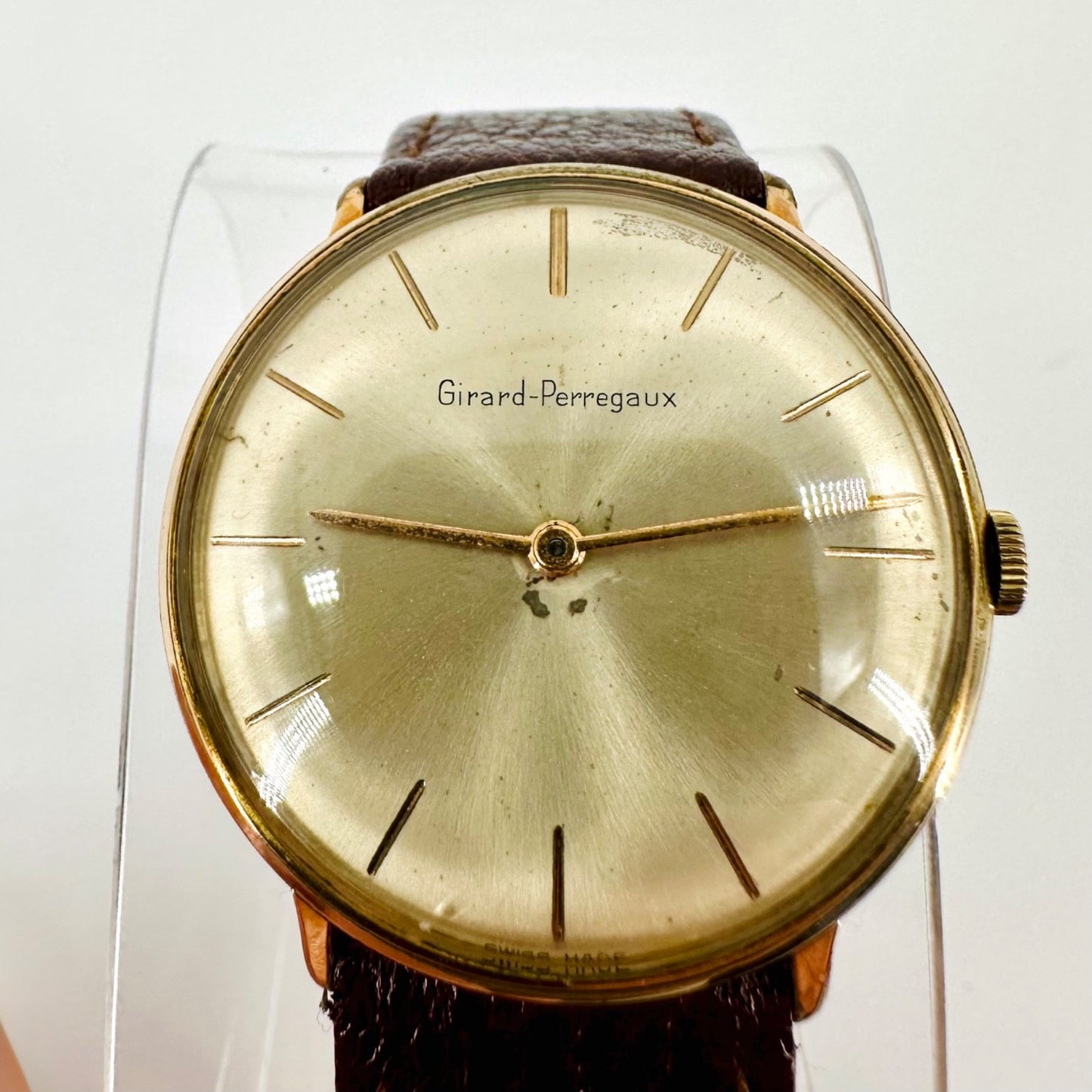 Vintage Girard-Perregaux Manual Wind Gents Watch, Swiss Made 17 Jewels c.1966-67
