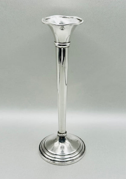 Antique Sterling Silver Vase by Redlich & Co.