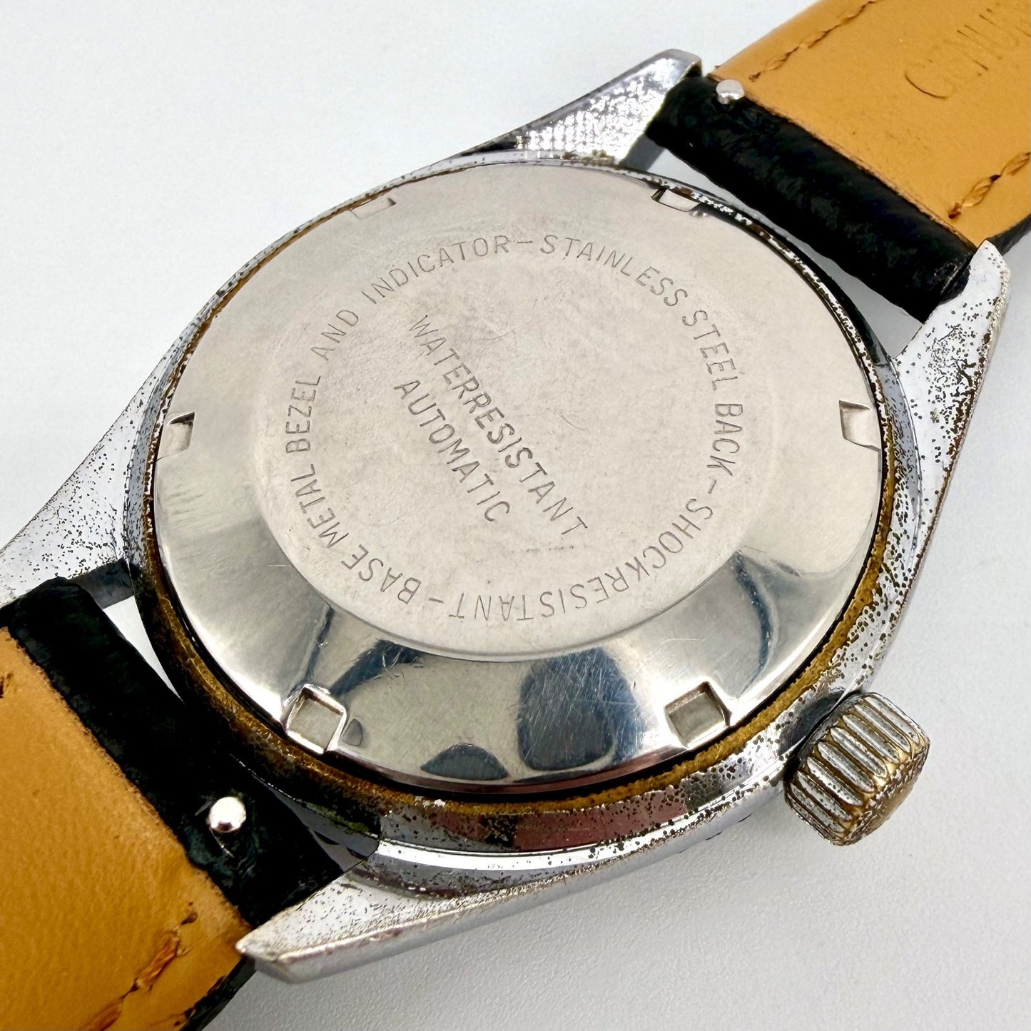 Vintage Gents Automatic Dorset Watch, Working, Montgomery Ward / UT-38 Movement
