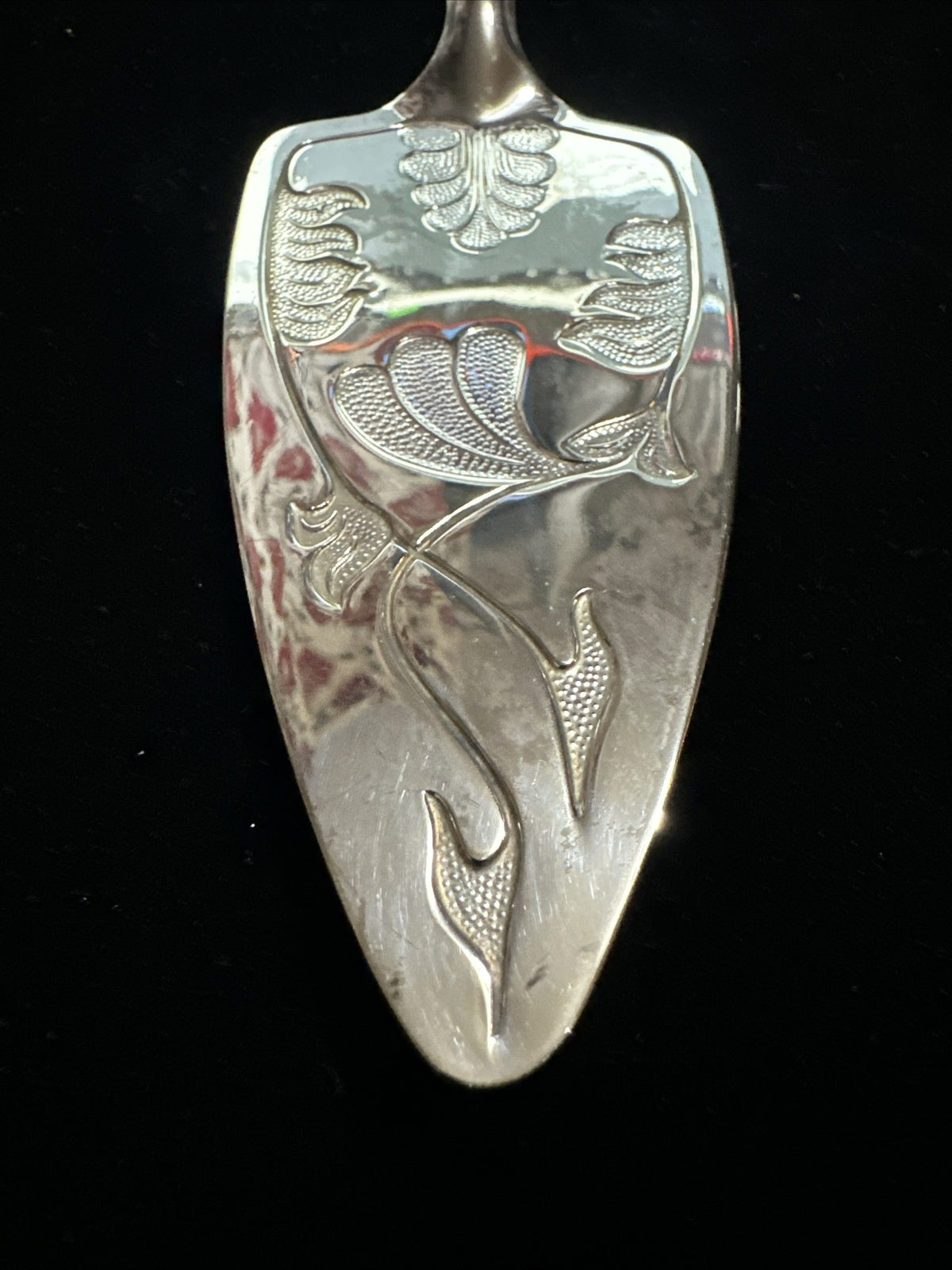 Antique Silver Plated Cake Slice