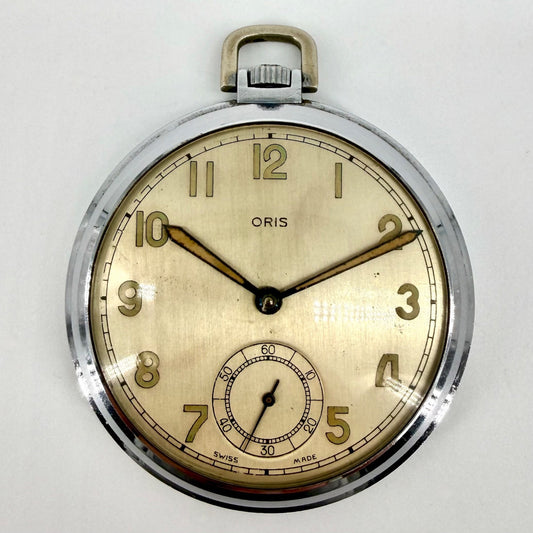 Vintage Oris Pocket Watch – Cal. 421 – 7 Jewels – Working