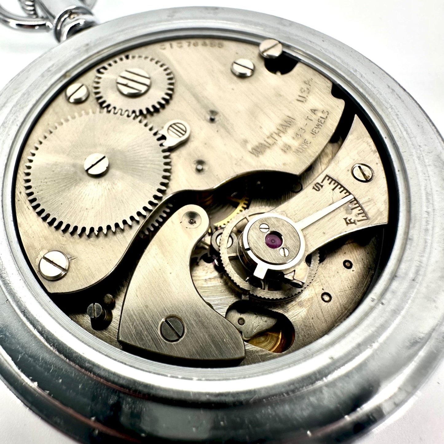 Waltham Admiralty Pattern No.6 Military Stopwatch, WW2 c.1943 - Working