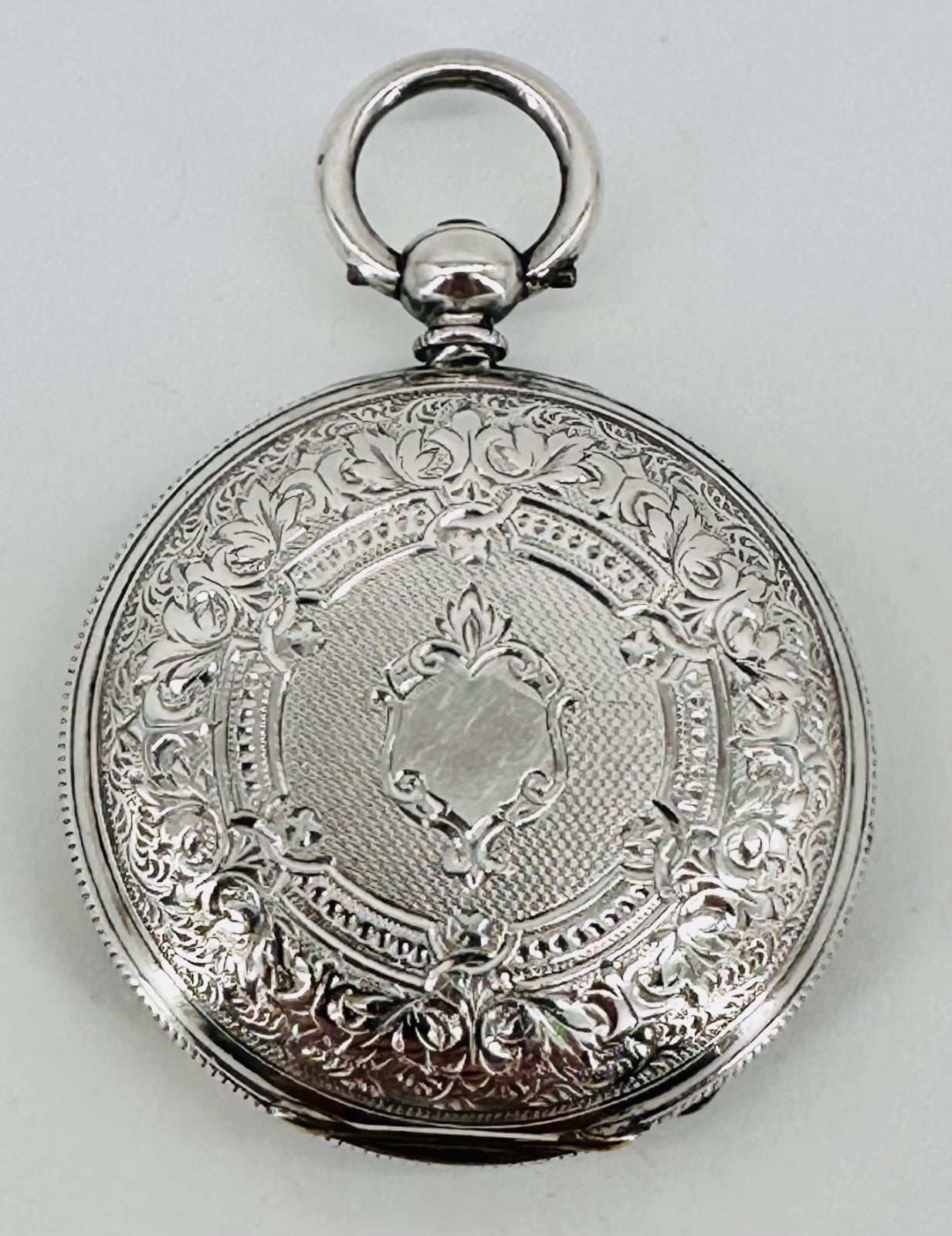 Antique Baume Genève Silver Pocket Watch, Matching Serials, Marked CB, c.1860-80