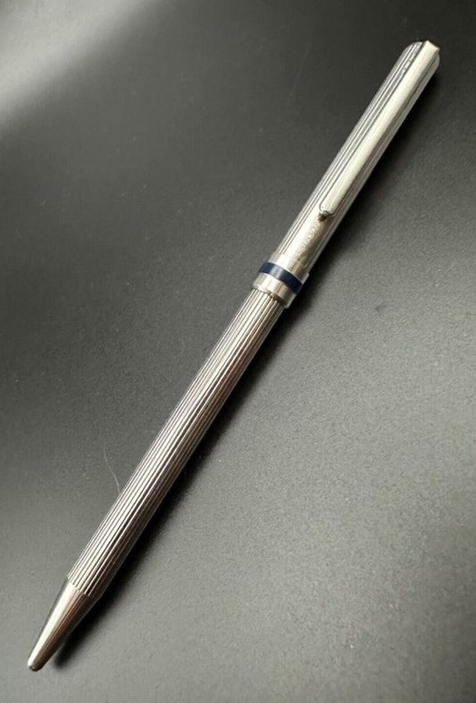 Vintage Aurora Silver Plated Ballpoint Pen