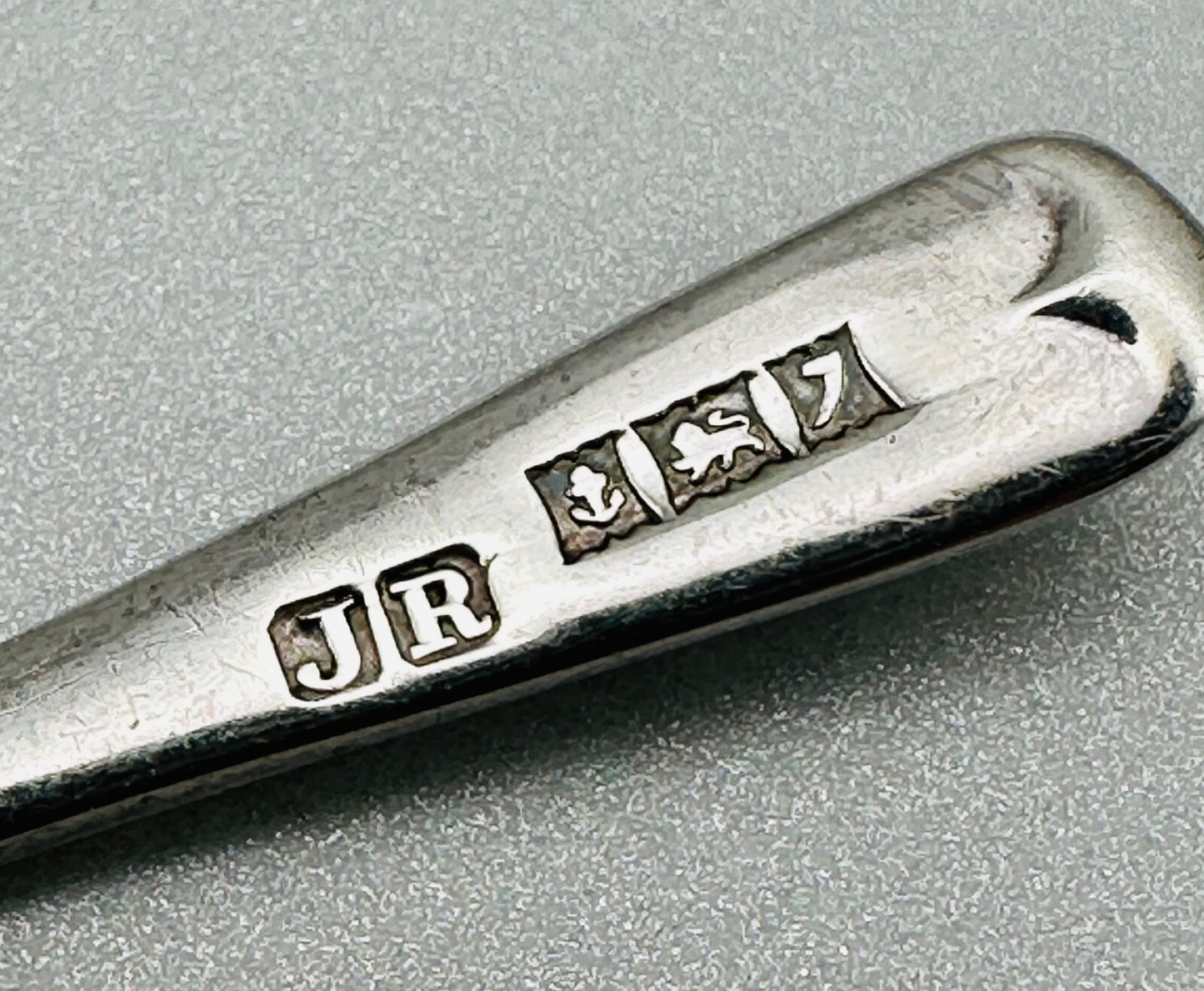 Vintage Silver Salt Spoon – Hallmarked Birmingham 1958 – John Rose