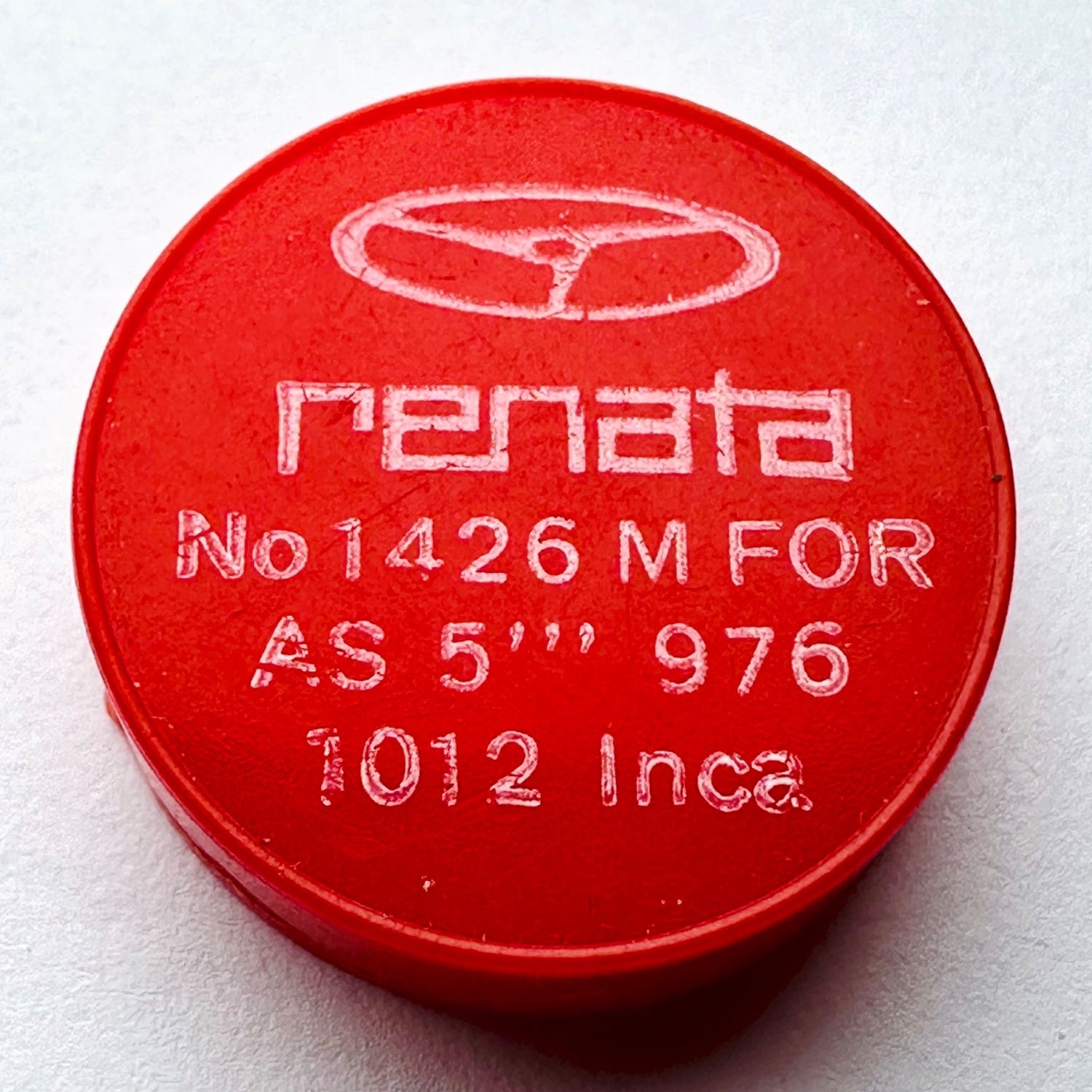 Vintage Renata Balance Wheel & Hairspring No. 1426M – For AS 5‴ 976 / 1012 Inca