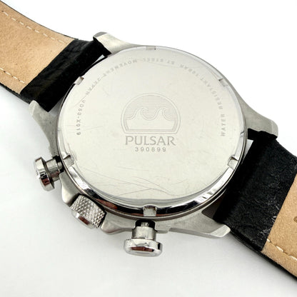 Pulsar VD50-X019 Chronograph Watch – Black Dial – 100m – 44mm