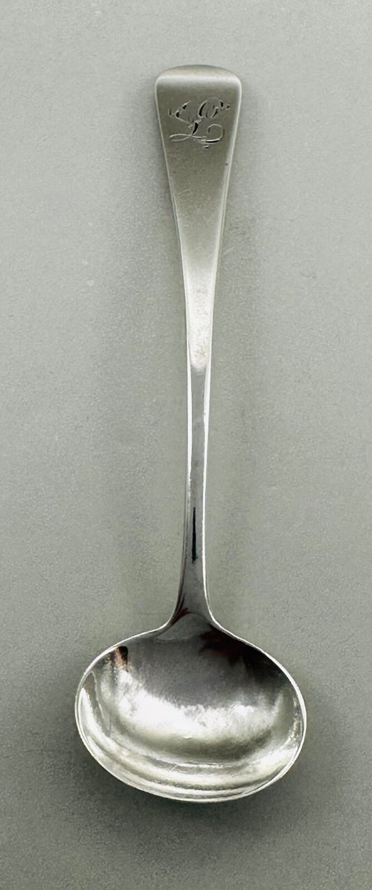 Antique Sterling Silver Salt Spoon by John Lias – London 1806