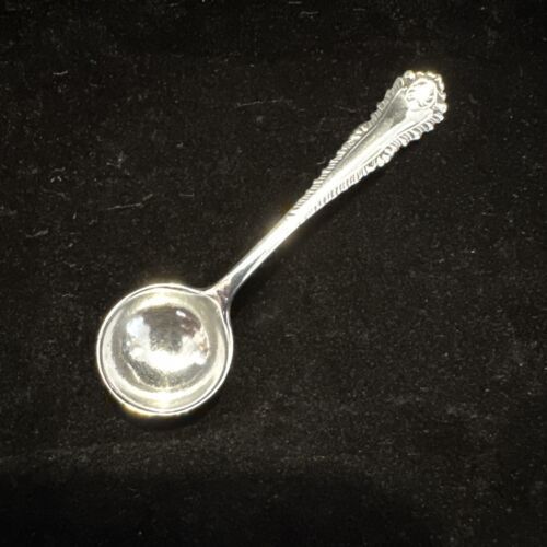 Antique Silver Salt Spoon - Birmingham Early 1900s Henry Williamson