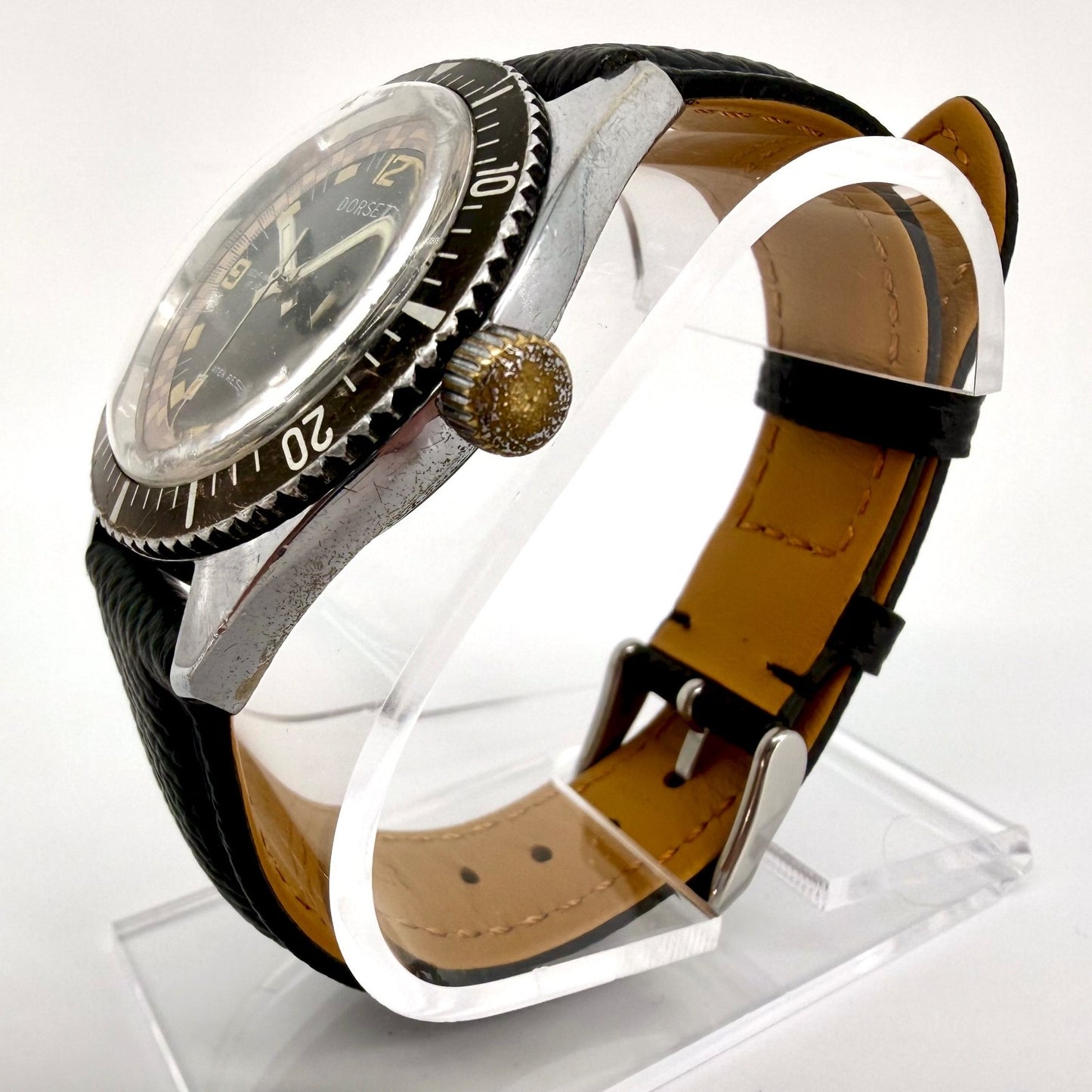 Vintage Gents Automatic Dorset Watch, Working, Montgomery Ward / UT-38 Movement