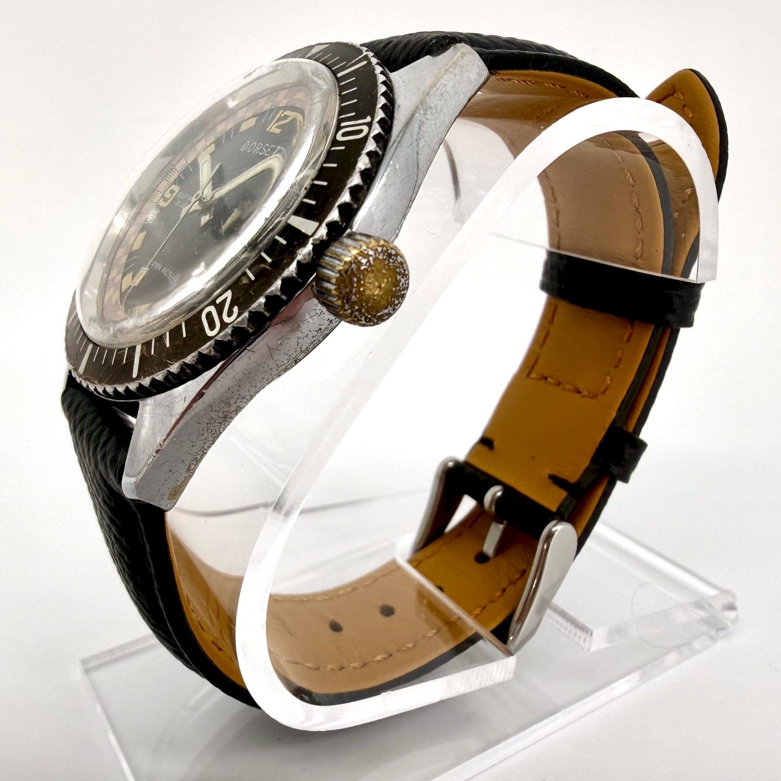 Vintage Gents Automatic Dorset Watch, Working, Montgomery Ward / UT-38 Movement