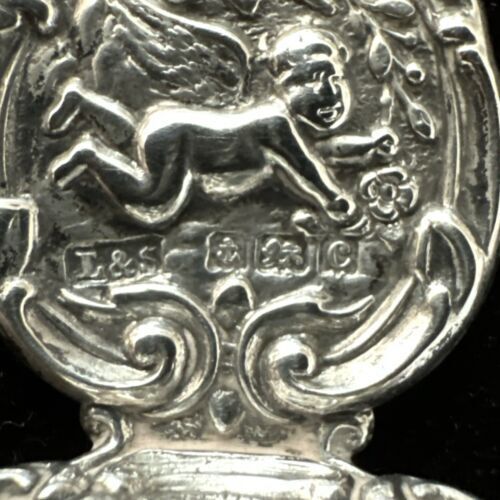 Antique Minature Silver Chair - Birmingham 1902 Levi & Salaman