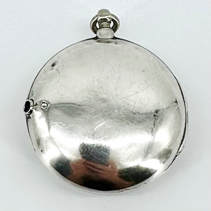 Antique Silver Pair-Cased Verge Fusee Pocket Watch – Charles Percy, London, 1801
