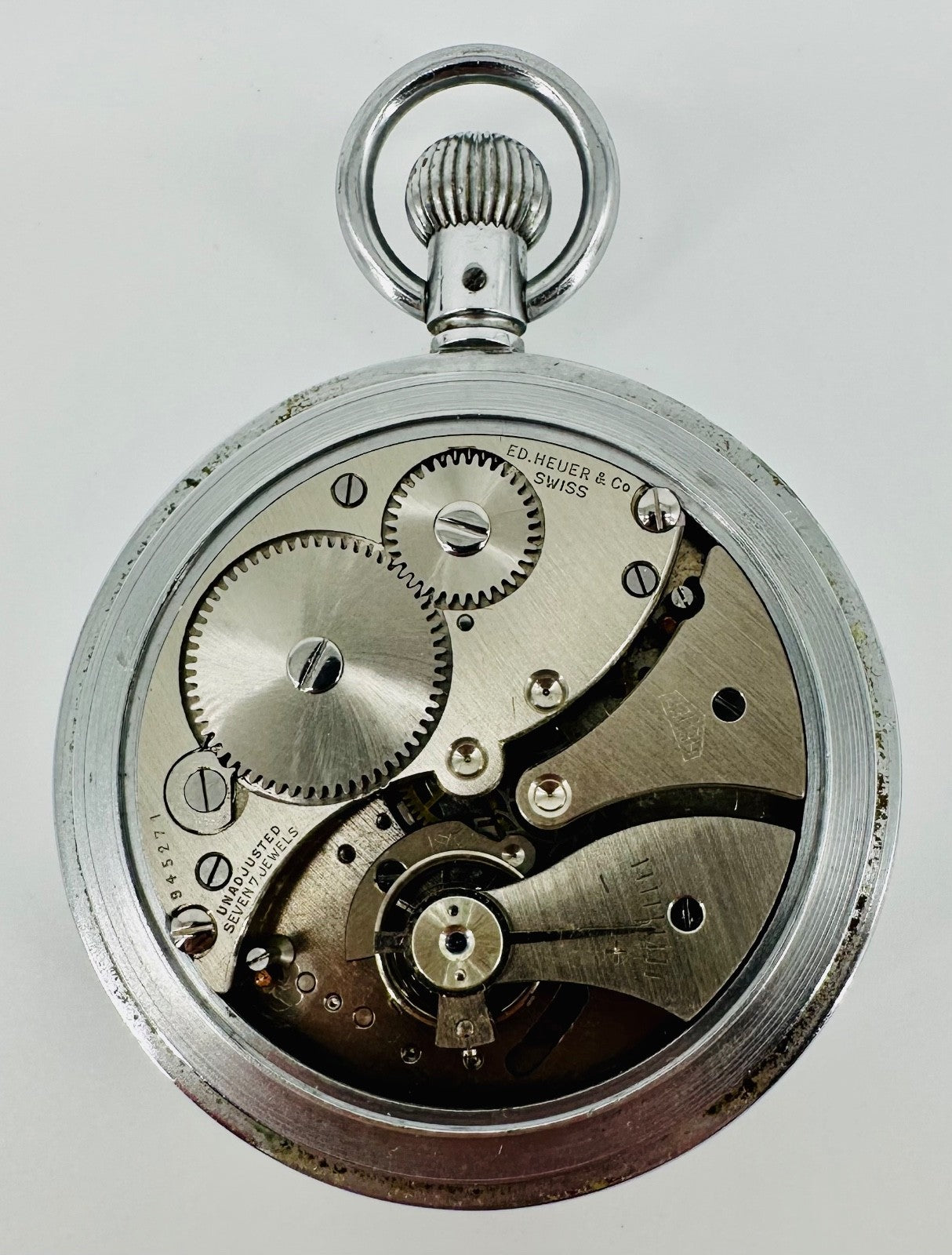 Vintage Ed. Heuer & Co. Mechanical Stopwatch – Camerer Cuss London – Swiss Made