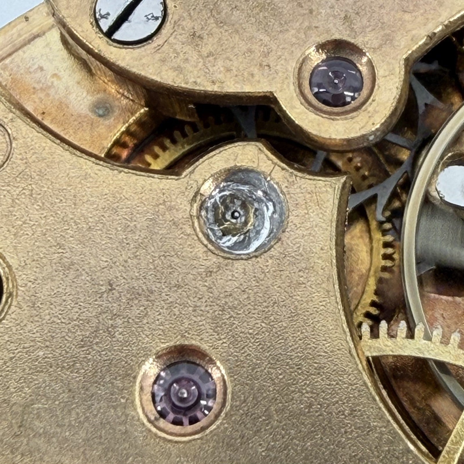 Antique Alpina / Union Horlogère Pocket Watch Movement - Working