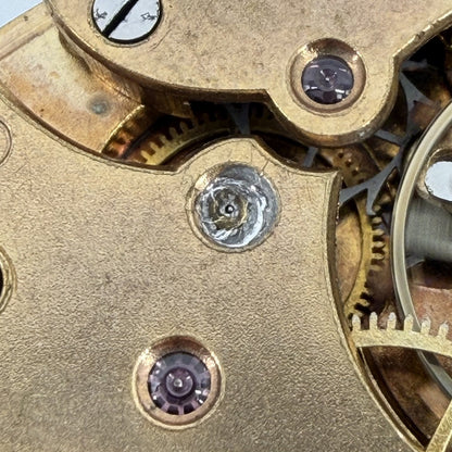 Antique Alpina / Union Horlogère Pocket Watch Movement - Working