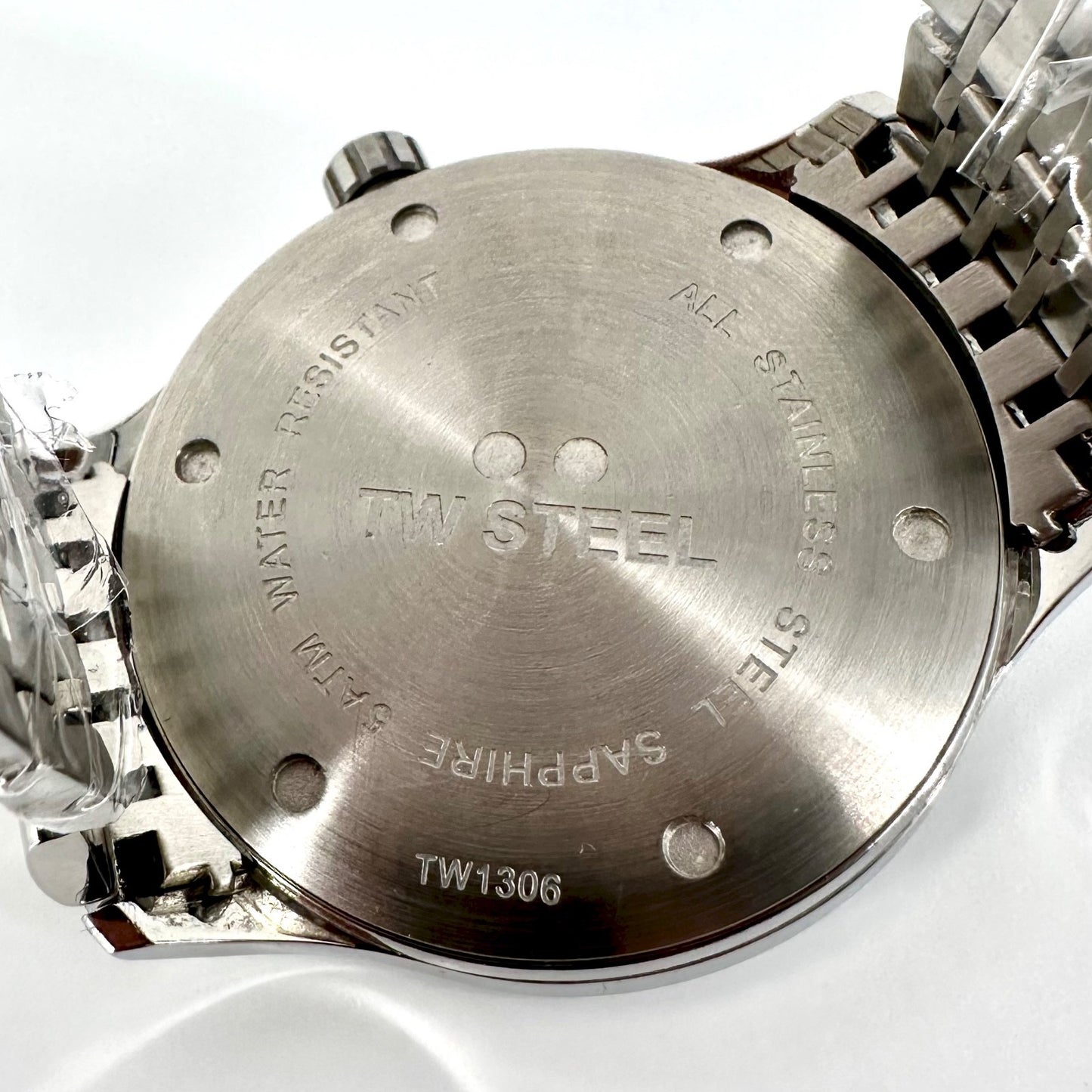 TW Steel TW1306 Gents Stainless Steel Quartz Watch – Sapphire Crystal, 5ATM