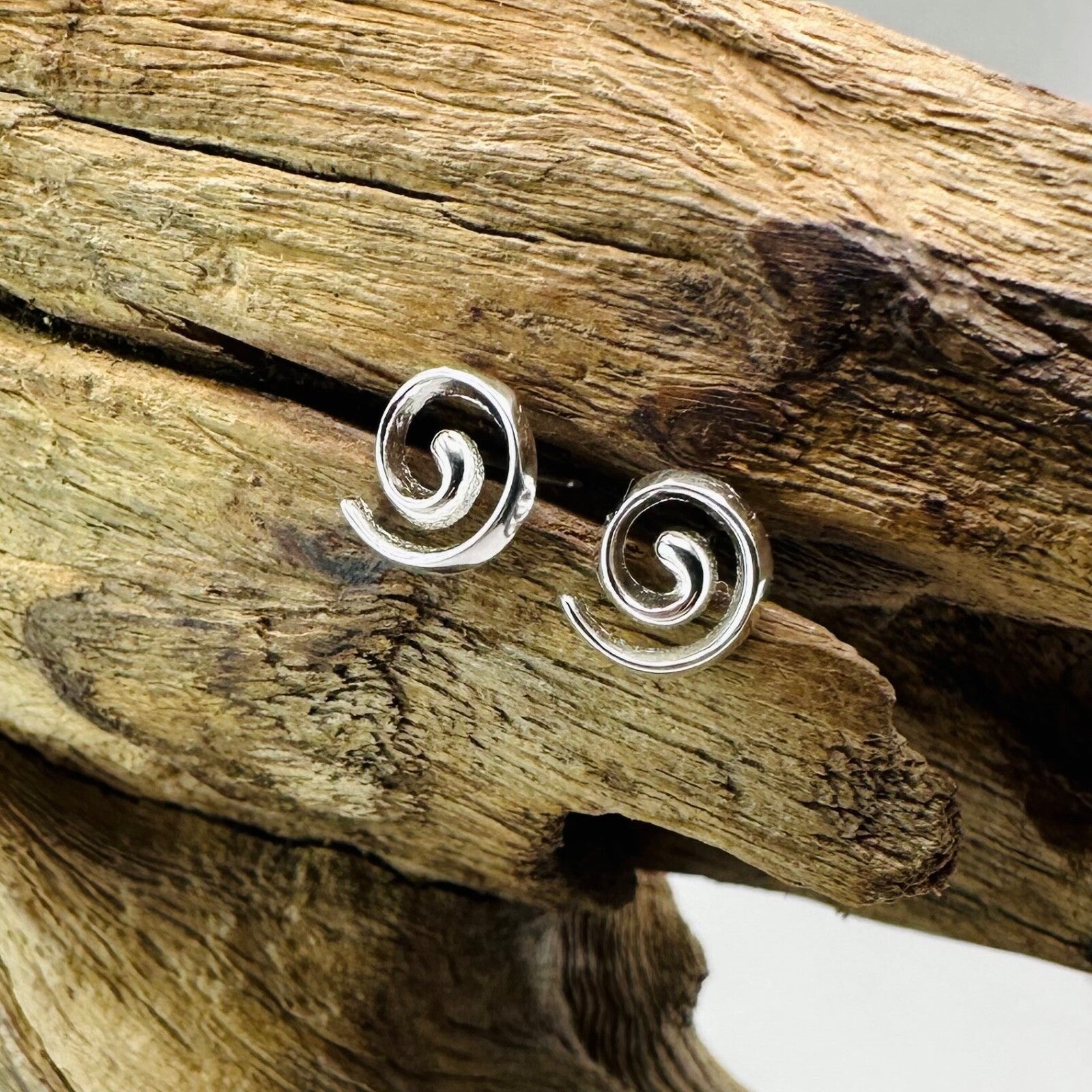 925 Sterling Silver Stud Earrings - Various Designs