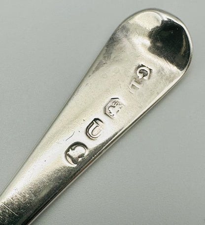 Antique Sterling Silver Salt Spoon – London 1815, George Day – 9.65g