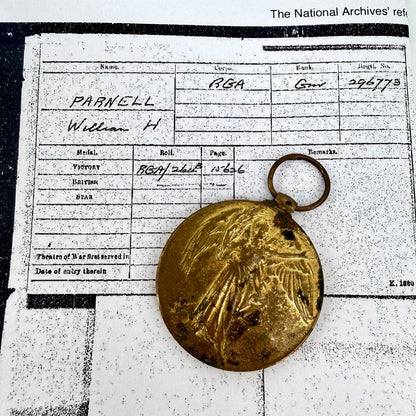 WWII GSTP Pocket Watch – Bravingtons, Buren Grand Prix – With Named WWI Ephemera