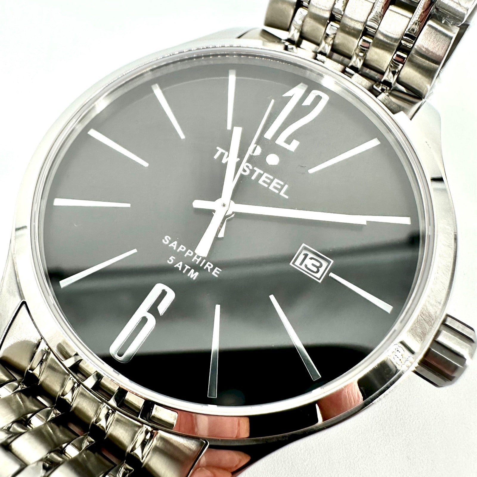 TW Steel TW1306 Gents Stainless Steel Quartz Watch – Sapphire Crystal, 5ATM