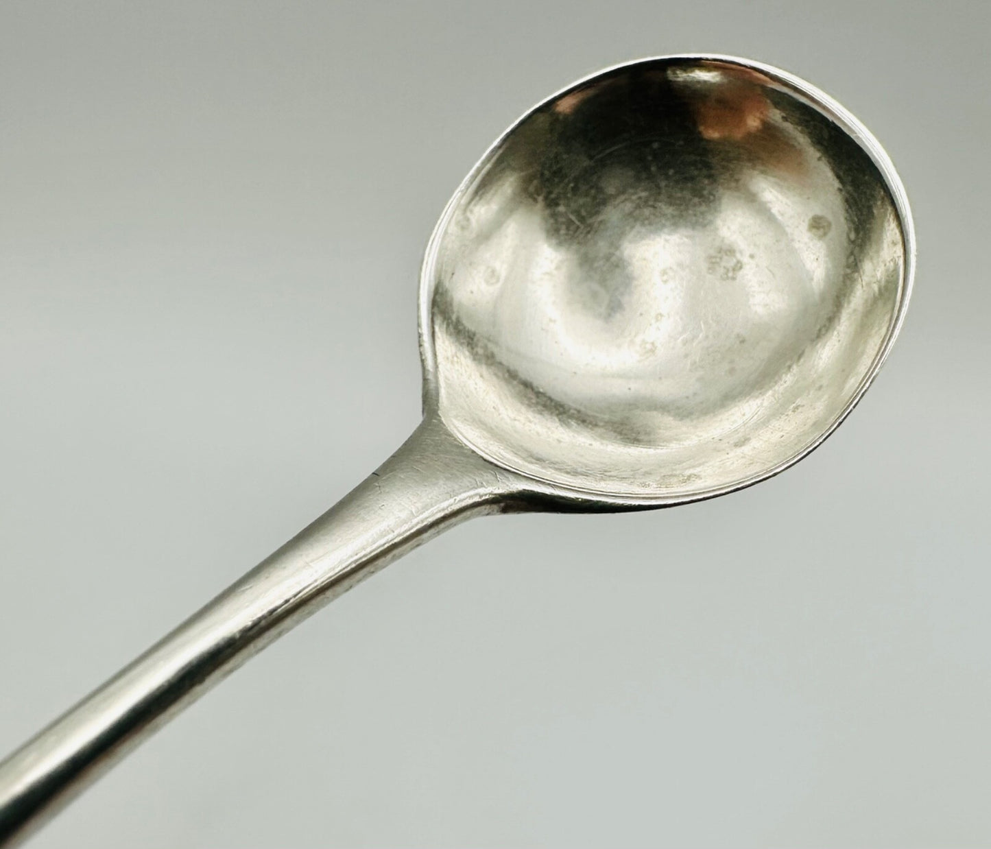 Antique Solid Silver Salt Spoon – Hallmarked London 1805