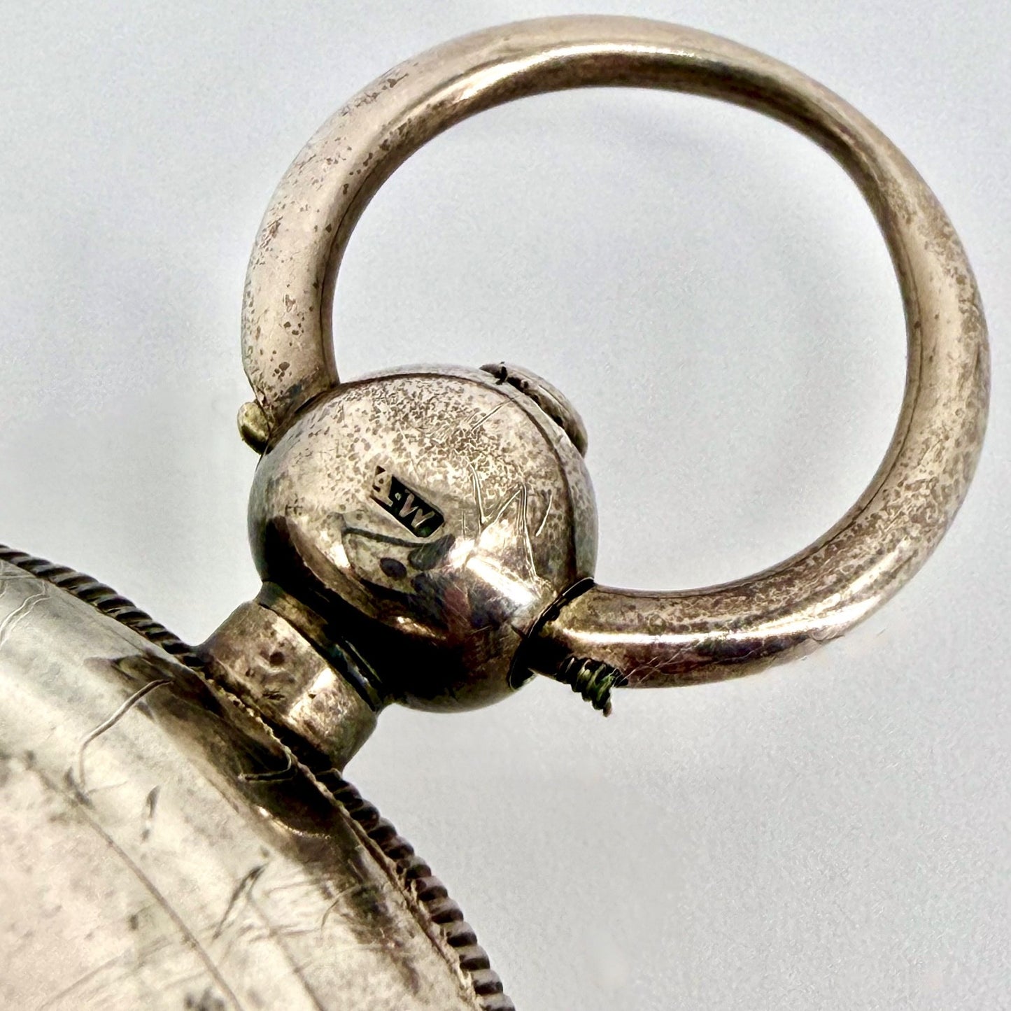 Antique Silver Pocket Watch - Birmingham 1900, Alfred Wigley – Working