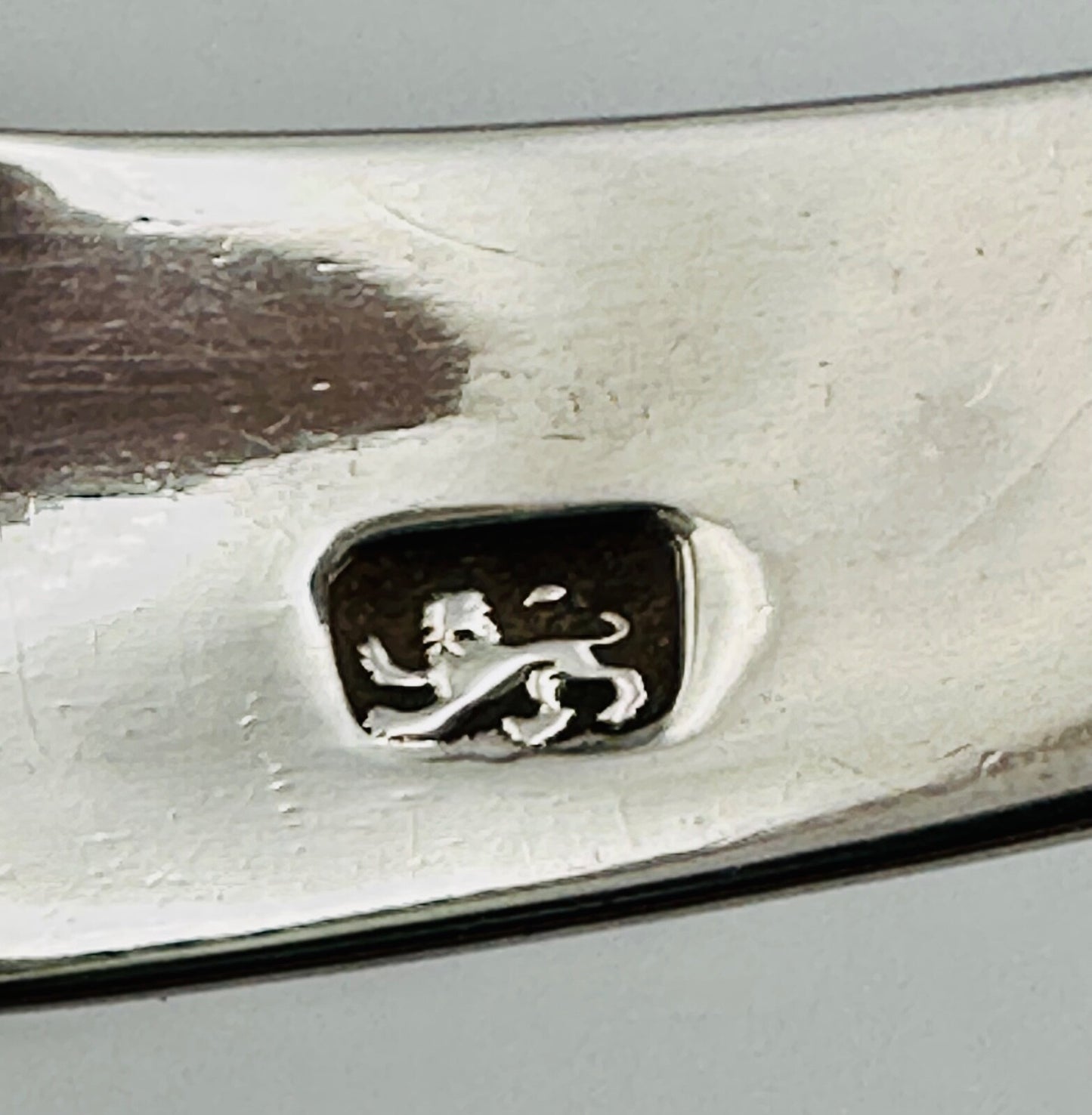 Antique Sterling Silver Sugar Tongs – c.1820–1840