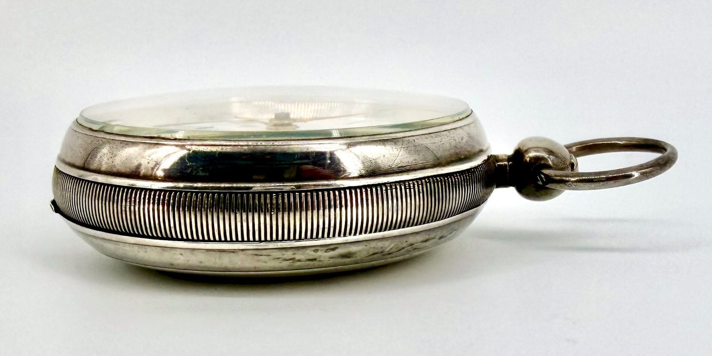 Antique Silver Pocket Watch - Birmingham 1900, Alfred Wigley – Working