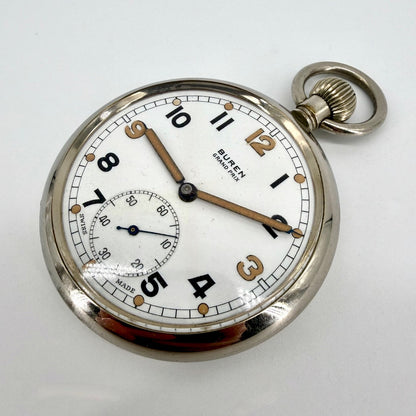 WWII GSTP Pocket Watch – Bravingtons, Buren Grand Prix – With Named WWI Ephemera