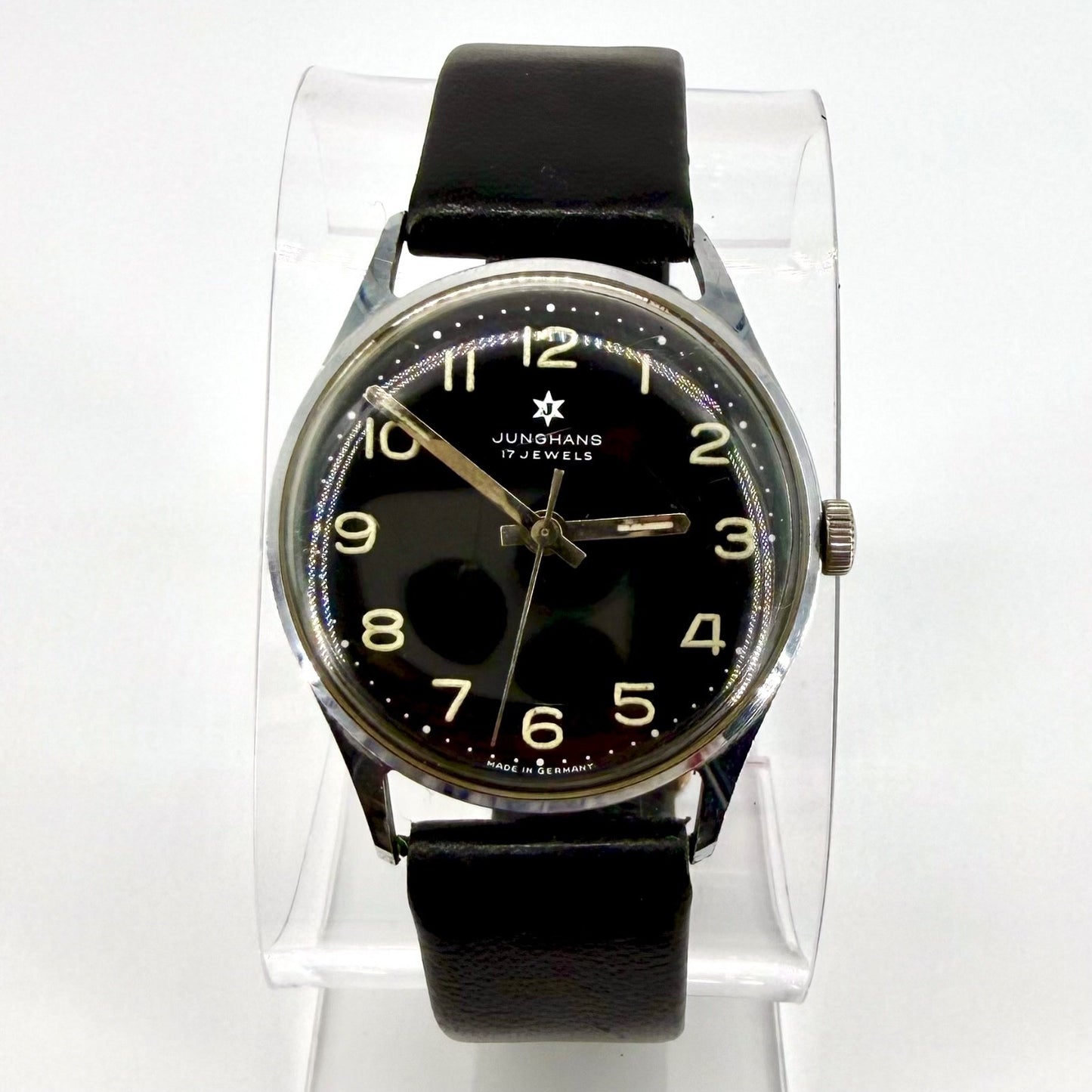 Vintage Junghans 620.00 Wristwatch, 17 Jewels, Manual Wind, c.1967–1972, Working