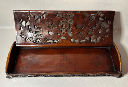 Antique Carved Resin Decorative Box