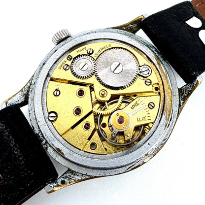 Vintage B.W.C. Suisse Manual Wind Wristwatch – c.1940s – 15J – Working