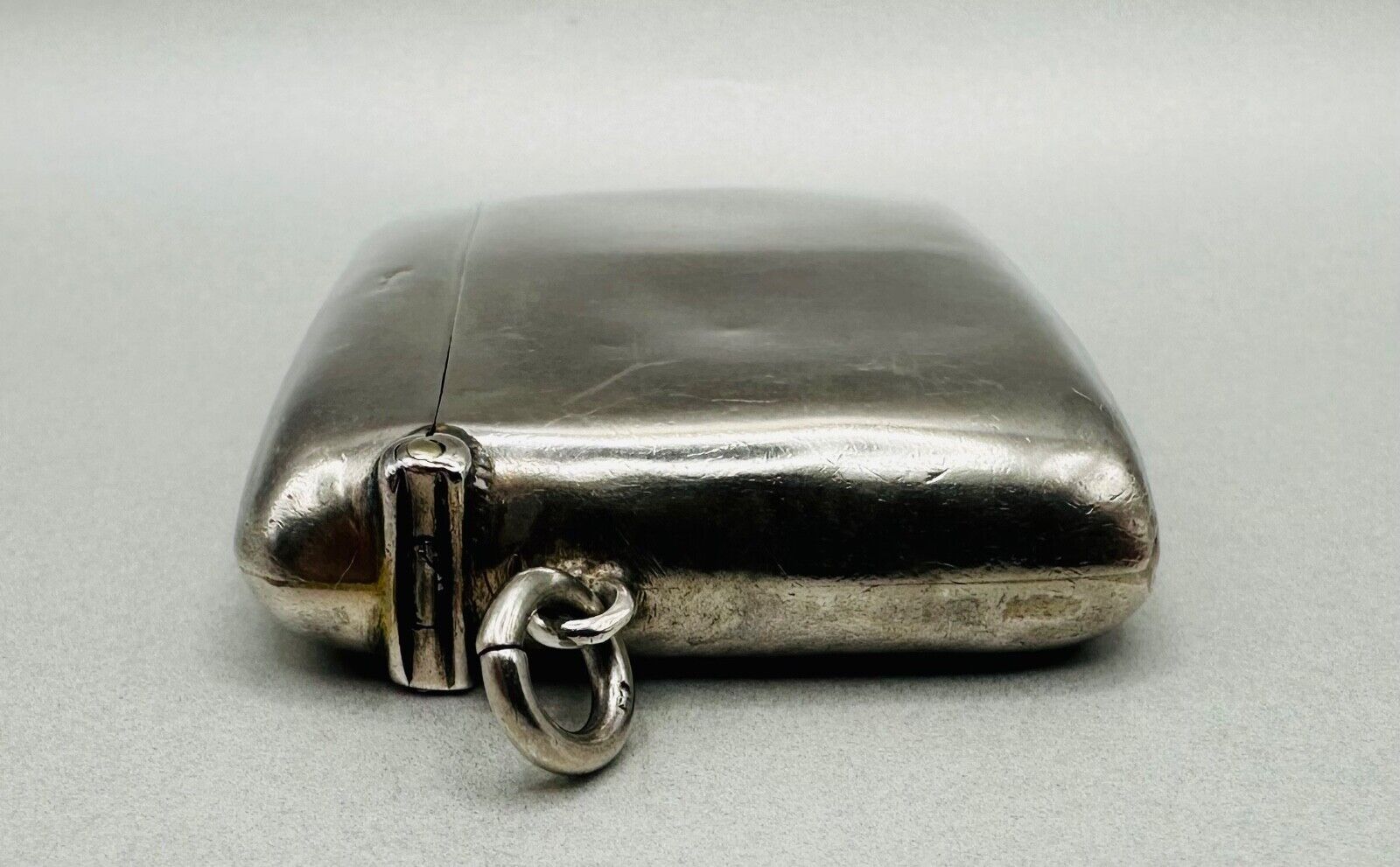 Antique Silver Vesta Case - Smith & Bartlam - Birmingham 1908
