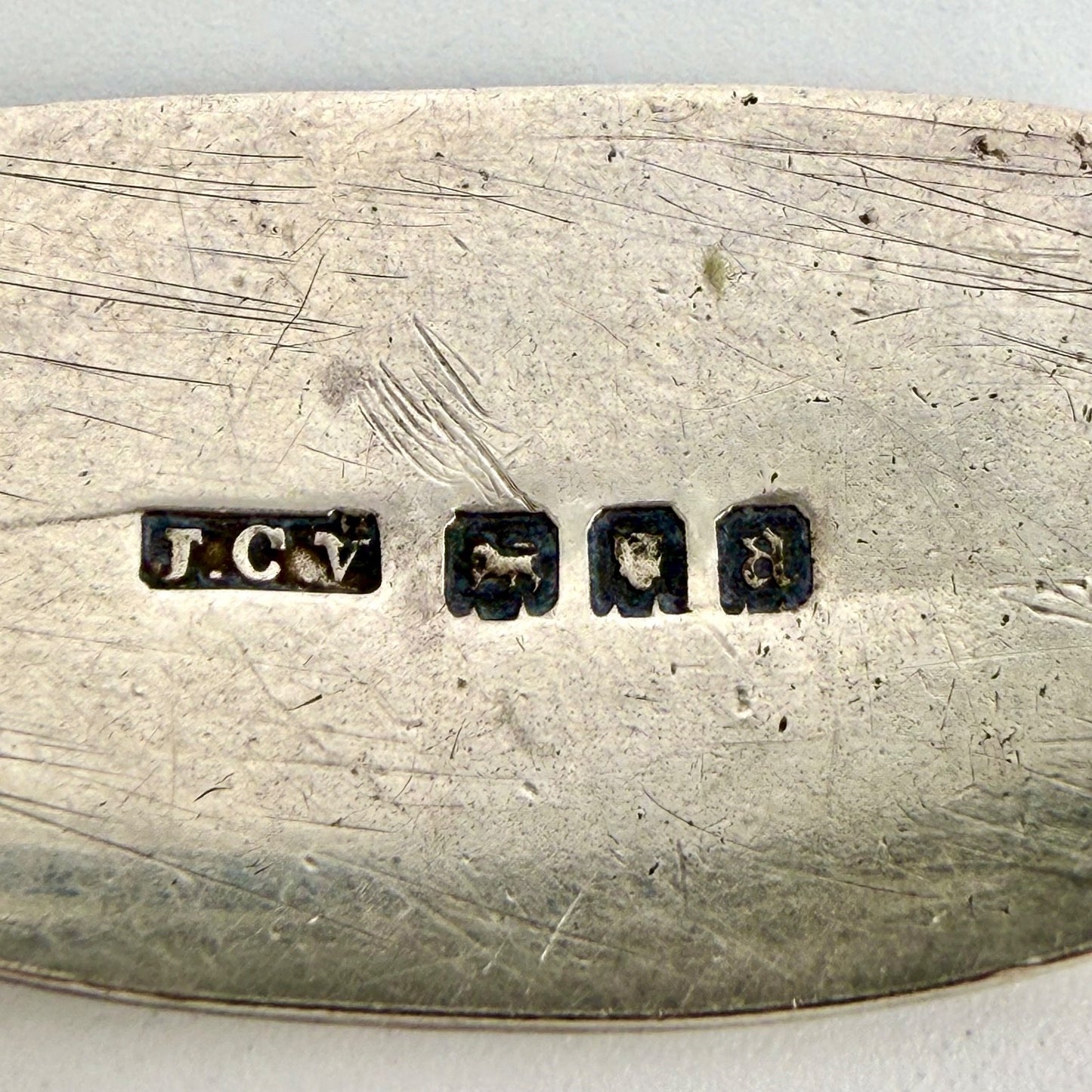 Antique WWI Silver ID Bracelet – London 1916 John Collard Vickery – R.A.S.C.