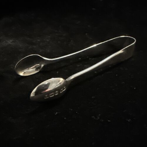 Antique Silver Sugar Tongs - Birmingham 1926 William Suckling Ltd