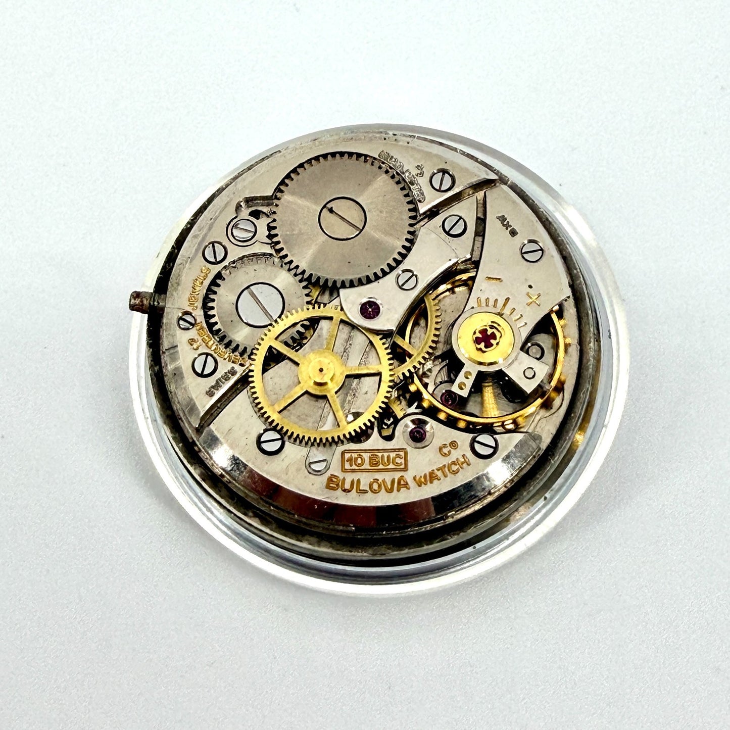 Vintage Bulova Manual Wind Wristwatch – 10BUC – c.1950s – Working