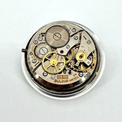 Vintage Bulova Manual Wind Wristwatch – 10BUC – c.1950s – Working